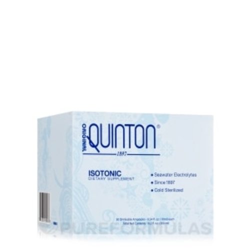 Original Quinton® Isotonic Drinkable Ampoules - Box of 30 Ampoules (10.2 fl. oz / 300 ml)