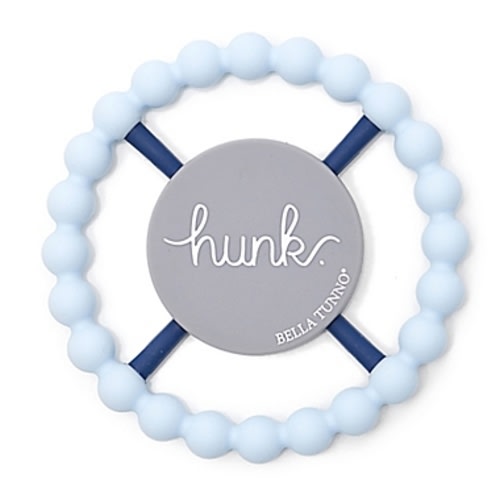 Bella Tunno Hunk Silicone Teether in Blue