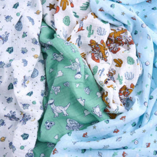 On Safari Easy Swaddle With No Zipper 0-3M | aden + anais