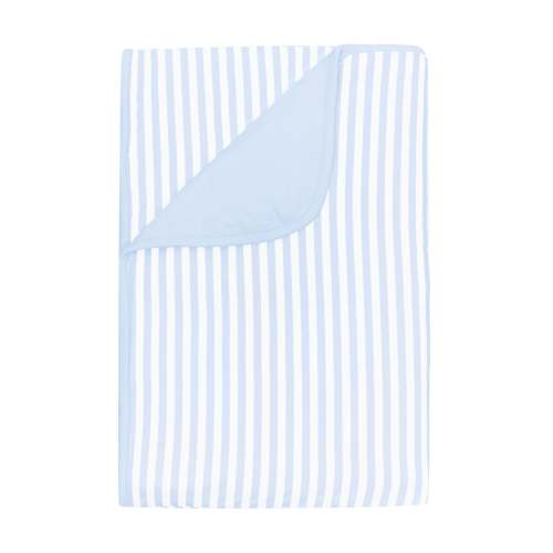 Toddler Blanket in Small Mist Stripe 1.0