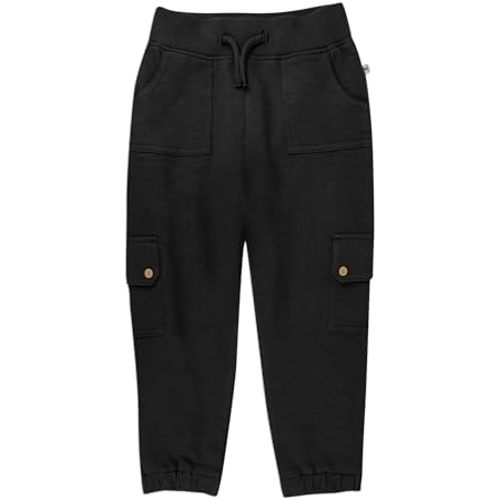 HonestBaby Easy Fit Cargo Sweat Pant 100% Organic Cotton Baby, Toddler, Boys, Girls, Unisex