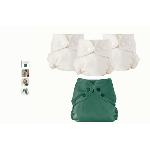 Organic Cloth Diaper Bundle Starter – Esembly