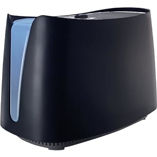 Honeywell Cool Moisture Humidifier, Medium Room, 1.1 Gallon Tank, Black – Invisible Moisture Humidifier for Baby, Kids, Adult Bedrooms – Quiet and Easy to Clean with UV Technology for Everyday Comfort