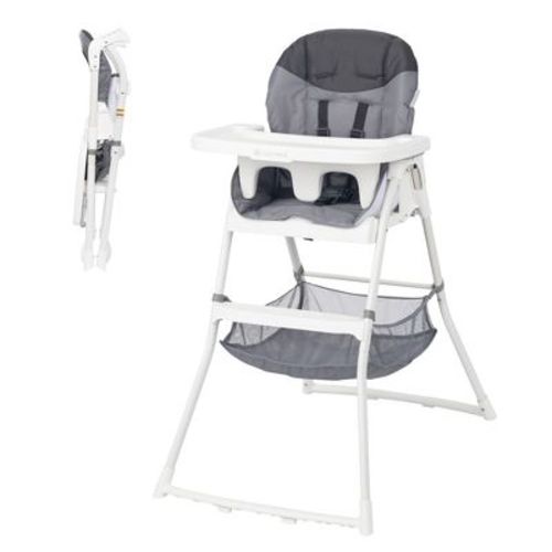 Baby Trend Flat Fold Standard High Chair - Stellar Gray