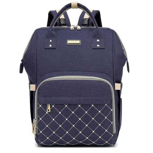 Diaper Bag Backpack, Diaper Bags for Baby Girls Boys, Baby Bags for Moms Dads, Nappy Changing Bag with Insulated Pockets,Multi-functional Waterproof Backpack with Stroller straps-Blue