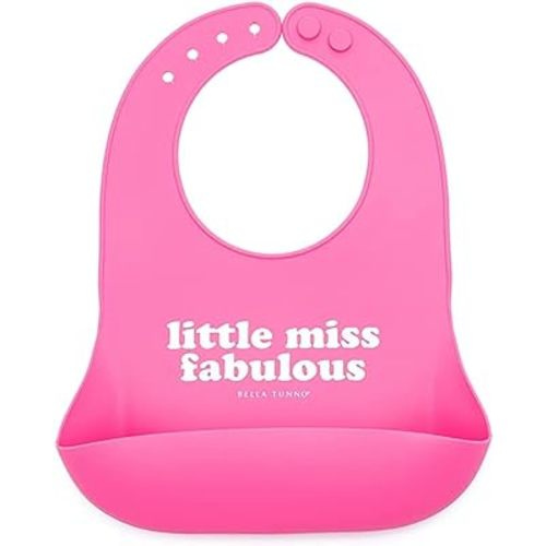 Bella Tunno Wonder Bib – Waterproof Silicone Bibs for Boys & Girls, Non-toxic & BPA Free Silicone Baby Bibs & Toddler Bibs
