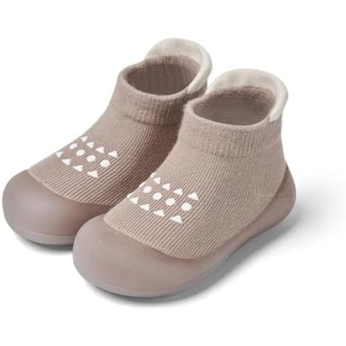 Baby Sock Shoes Baby Walking Shoes Infant Non-Slip Breathable Slippers with Soft Rubber Sole Baby Boys Girls Sneakers