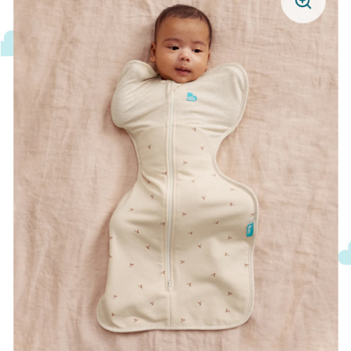 Swaddle Up™ 1.5 TOG Cotton Oatmeal Twigs