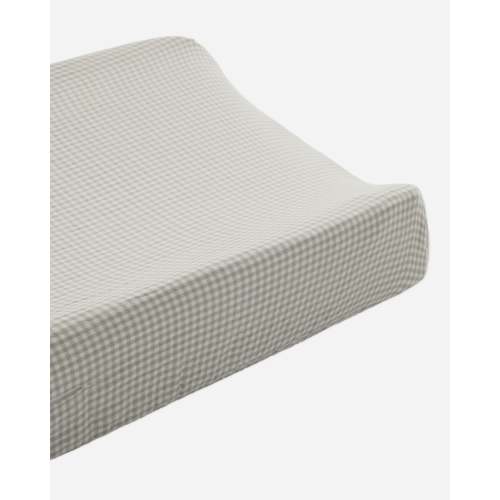 Changing Pad Cover Sage Gingham