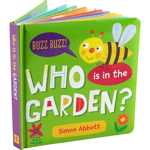 Who is in the Garden? Padded Board Book