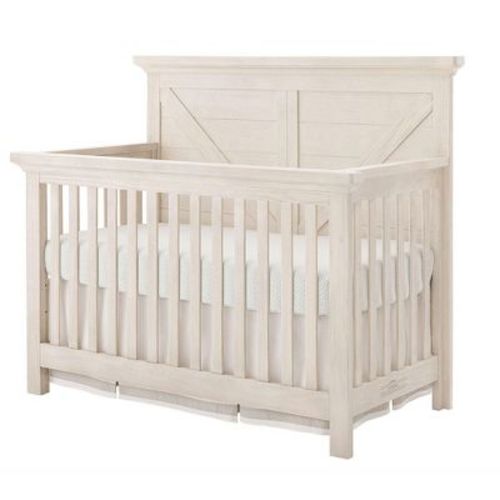 Westwood Design Westfield Convertible Crib Brushed - White