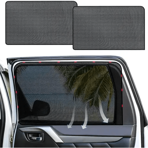 ZATOOTO Car Shades for Back Windows Baby, Car Window Shades Magnetic Mesh Sun Shade for Car Window Car Shade Protection from Heat and UV for Sleeping Camping