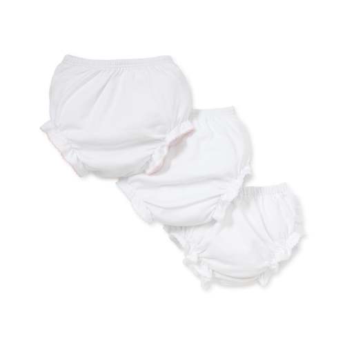 White Kissy Basics Diaper Cover Set