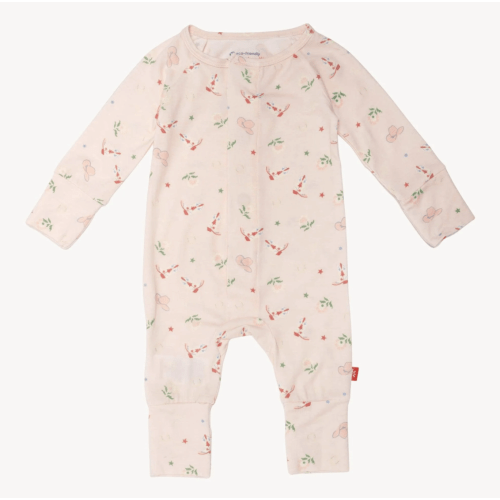 rodeo drive pink modal magnetic convertible grow with me coverall – Magnetic Me