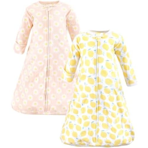 Hudson Baby BabyCotton Long-Sleeve Wearable Sleeping Bag, Sack, Blanket
