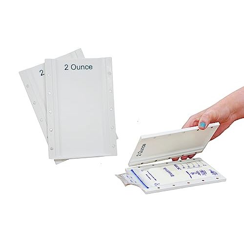 Magnetic Breastmilk Freeze Flat Trays - Breastpump Accessory to Freeze Breast Milk Storage Bags Flat - (for Most Rectangular Bags, 2oz Tray Set (2 or 4oz))