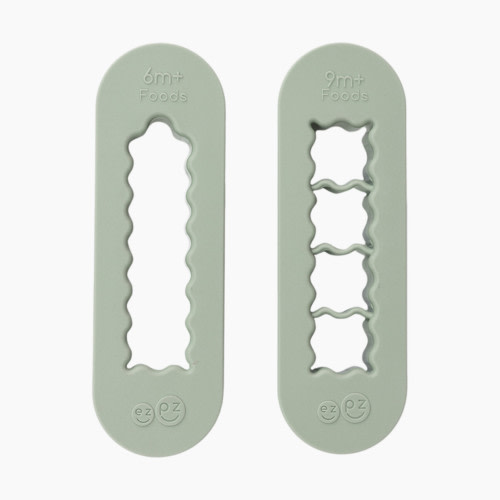 ezpz Baby-Led Weaning Food Cutters - Sage