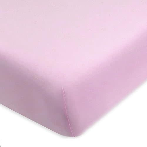 HonestBaby unisex-baby Classics Fitted Crib Sheets Set Standard Mattress, 100% Organic Cotton Baby Boys, Girls, Neutral, 1 Pack - Indigo Go, One Size