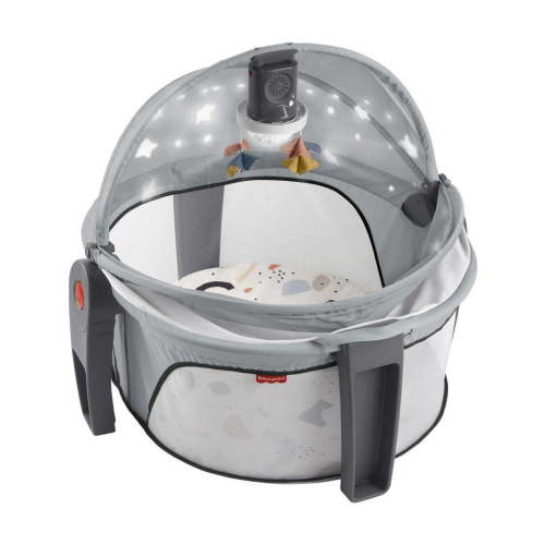 Fisher-Price Deluxe on-the-go Projection Dome Portable Bassinet and Infant Play Space, Unisex