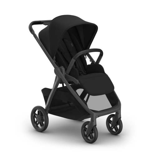 UPPAbaby Kona Stroller - James (Black/Black Leather/Carbon Frame)