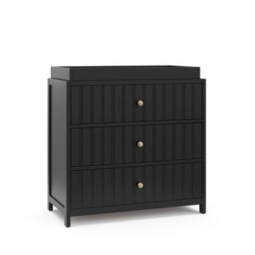 Graco Teddi 3-drawer Dresser With Removable Topper - Black