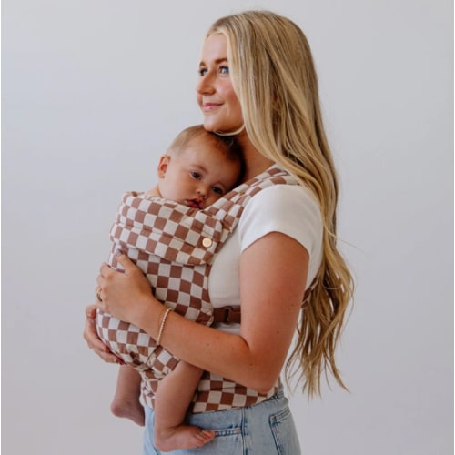 The Monarch Carrier - Mocha Check – Mabē