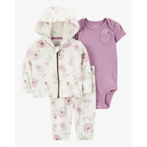 Baby 3-Piece Floral Little Jacket Set - Carter's | Carter's