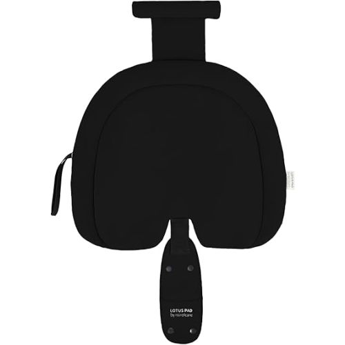 Car Seat Cushion for Pregnancy, Integrated Abdominal Pad, Elastic Breathable Fabric Reduce Rubbing Belly, Enhance Driving and Traveling Comfort (Black)