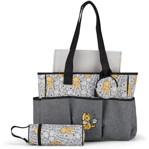 Disney Baby Multi-Functional Travel Tote Diaper Bag with Changing Pad