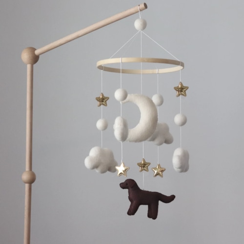 Custom Dog Baby Mobile
