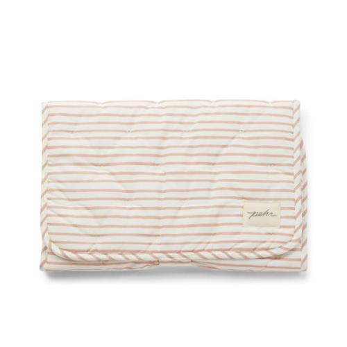 Striped On the Go Portable Changing Pad