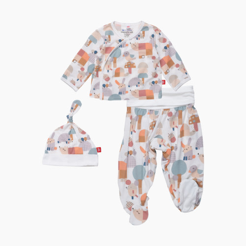 Magnetic Me Modal Magnetic Wrap 3-Piece Set - Willow Grove, 0-3 M
