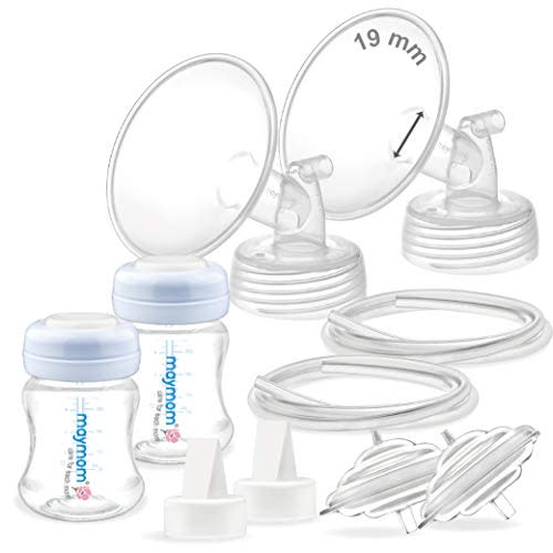 Maymom Pump Parts 19mm Flange for Spectra S2 Spectra S1 Spectra 9 Plus Breastpump Not Original Spectra Replacement Pump Parts Spectra S2 Accessories and Spectra Flange