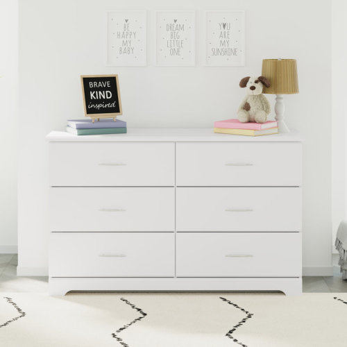 Storkcraft Brookside 6 Drawer Double Dresser & Reviews | Wayfair