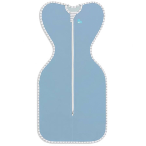 Love to Dream Swaddle UP, Newborn Sleep Sack | 1.0 TOG, 5-8.5 lbs, Dusty Blue
