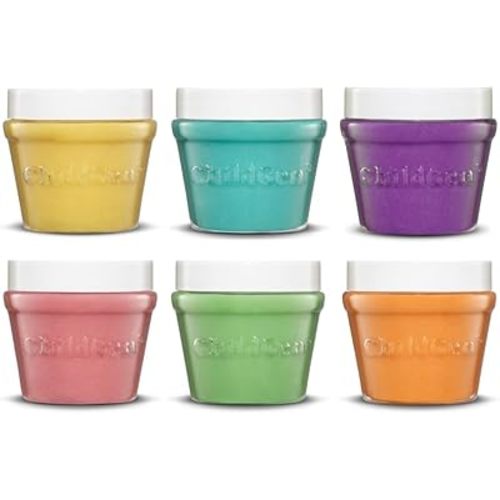 Natural Play Dough Set, Non-Toxic, Super Soft, Long Lasting Playdough, Modeling Dough, Kids Arts & Crafts, Preschool Toys (Pastel Colors), 6-Pack of 4.5-Ounce Cans