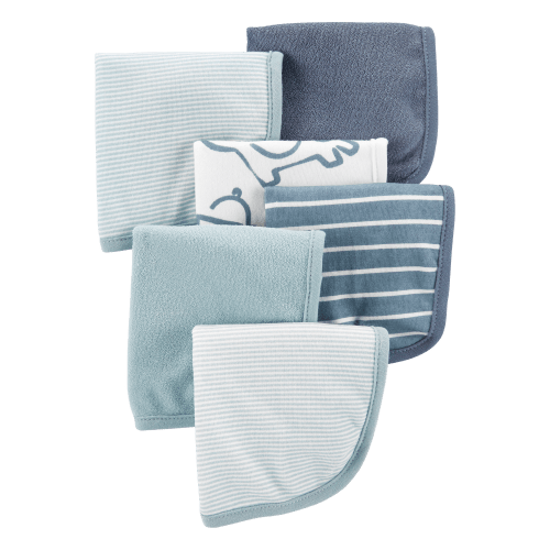 Baby 6-Pack Wash Cloths - Carter's | Carter's
