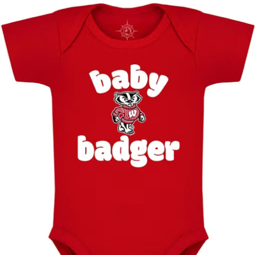 Baby Wisconsin Gear & Gifts, Toddler, Wisconsin Badgers Newborn Clothing, Infant Wisconsin Badgers Apparel | www.buckyslockerroom.com