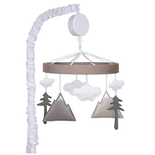 Trend Lab Mountain Baby Musical Mobile, Relaxing Music Newborn Baby Essentials, 24 in Tall, 20 in Wide, 1 Count
