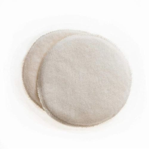 Soothingly Soft Merino Wool Nursing Pads, Style Softline, Extra Thickness, 5 in. Diameter