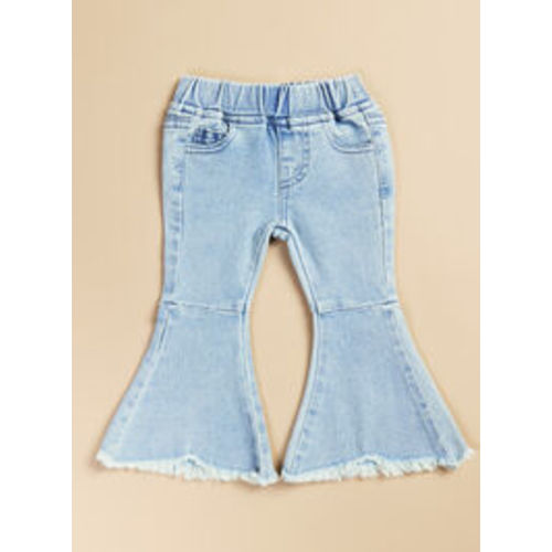 Mallie Baby Denim Flares in Light Wash | Tullabee