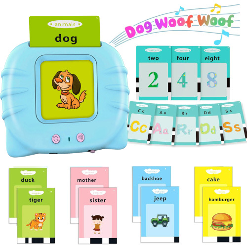 Toddler Toys for 2 3 4 5 Year Old Boys and Girls, 224 Sight Words Talking Flash Cards Pocket Speech, Christmas Birthday Gift for Kids Talking Learning Toys