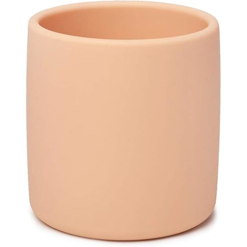 Silicone Toddler Cup 6 oz,Toddler Open Cups Study and Durable, for Baby Shower Gifts, Training Cups for Toddlers 1-3 years (Pink)