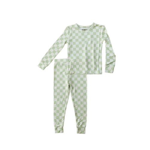 Green Checker Two Piece Set (18-24 months)