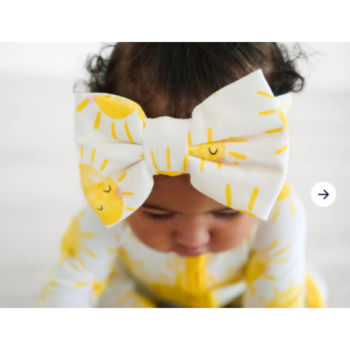 Sunshine Luxe Bow Headband – Little Sleepies