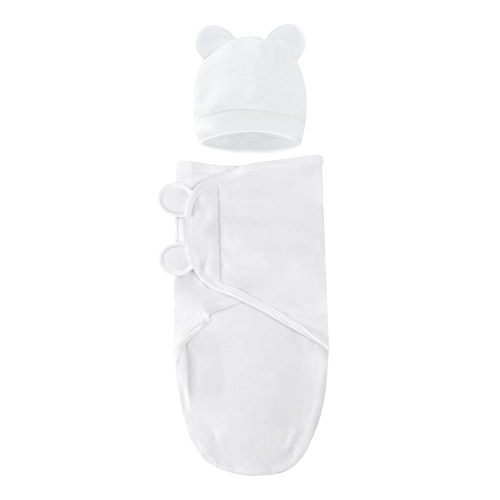Baby Swaddle Sleep Sacks with Hats for 0-3 Months Baby Swaddle Blanket Wrap Newborn Swaddles Sack for Baby Boy Girl