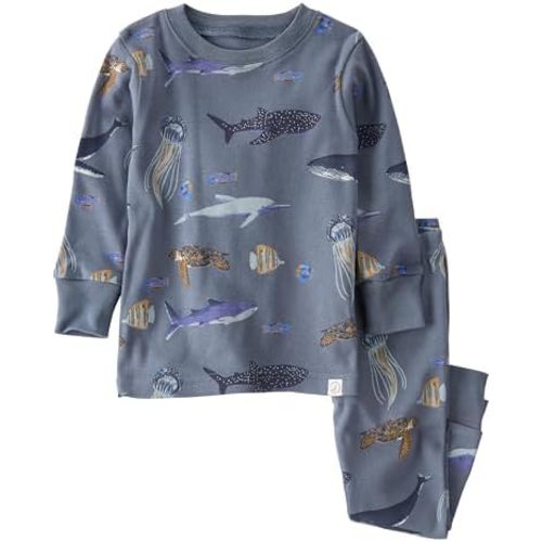 little planet by carter's Baby and Toddler 2-Piece Pajamas Made with Organic Cotton