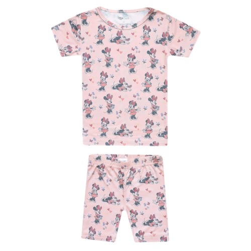 Minnie Mouse Fitted Two-Piece Short Pajamas