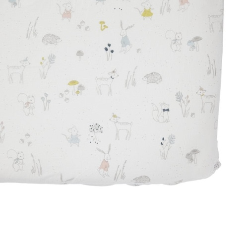 Pehr Organic Cotton Crib Sheet - Magical Forest