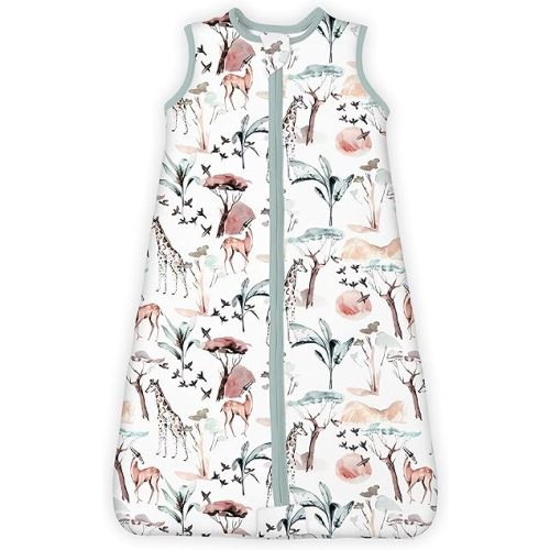 Toddler Sleep Sack 2t-3t-4t, 1.0 TOG Sleep Sack with Sleeveless, Cozy Premium Baby Wearable Blanket with 2-way Safe Zipper All Season Sleeping Bags, 1-pack